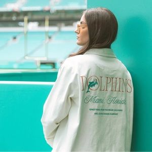 Duvin x Dolphins Zip Work Jacket